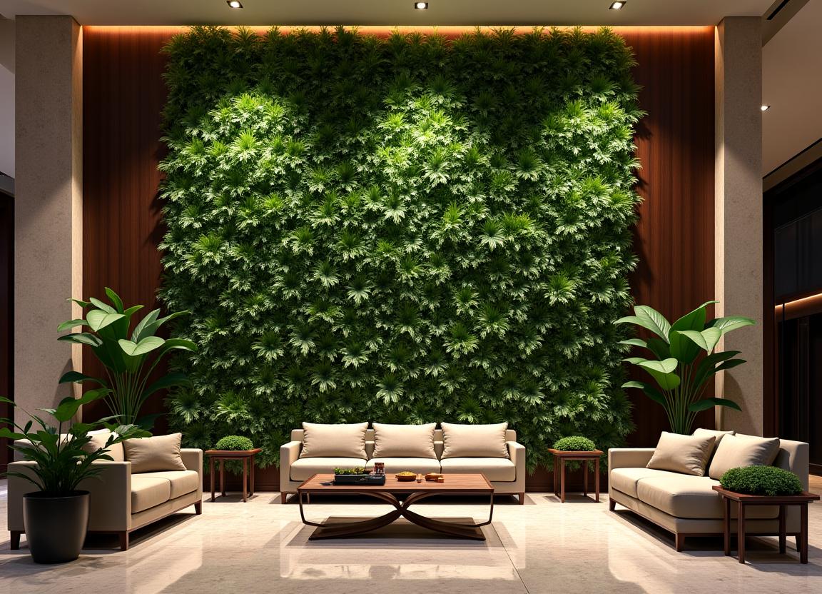 Hotel Green Wall Installation sa BGC