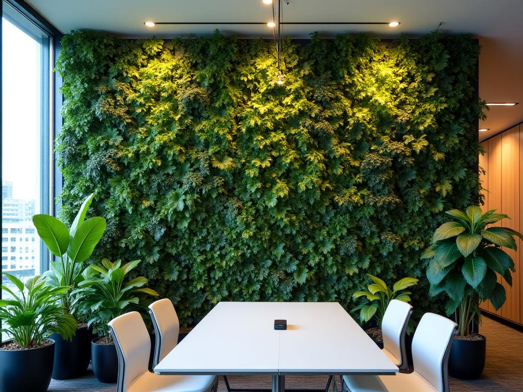 Vertical Garden sa Makati Office Building